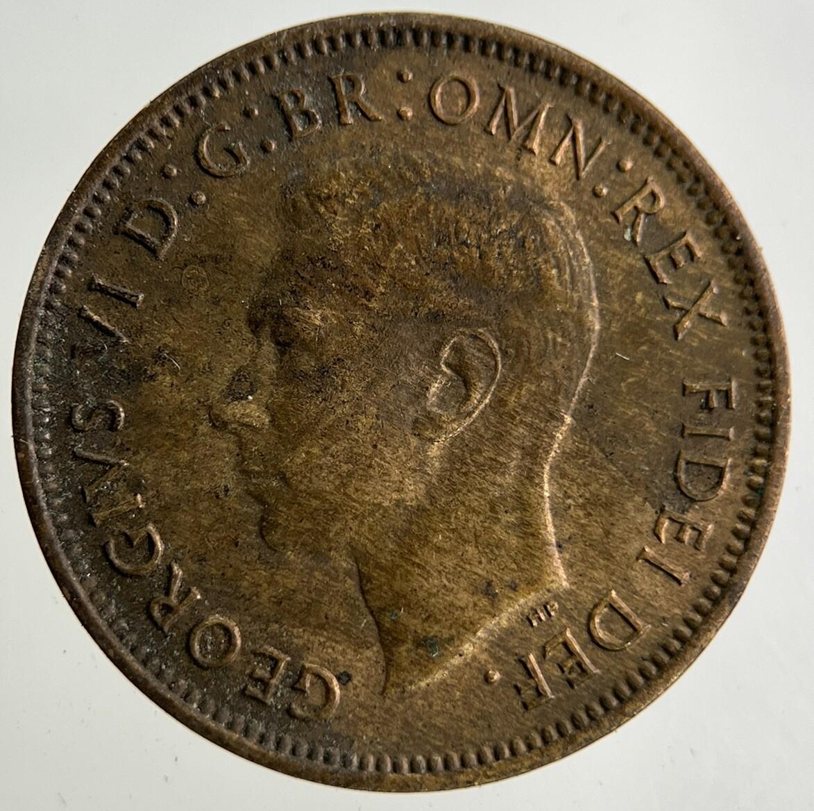 1951 George VI Wren Farthing Coin | Fine Collectable Grade