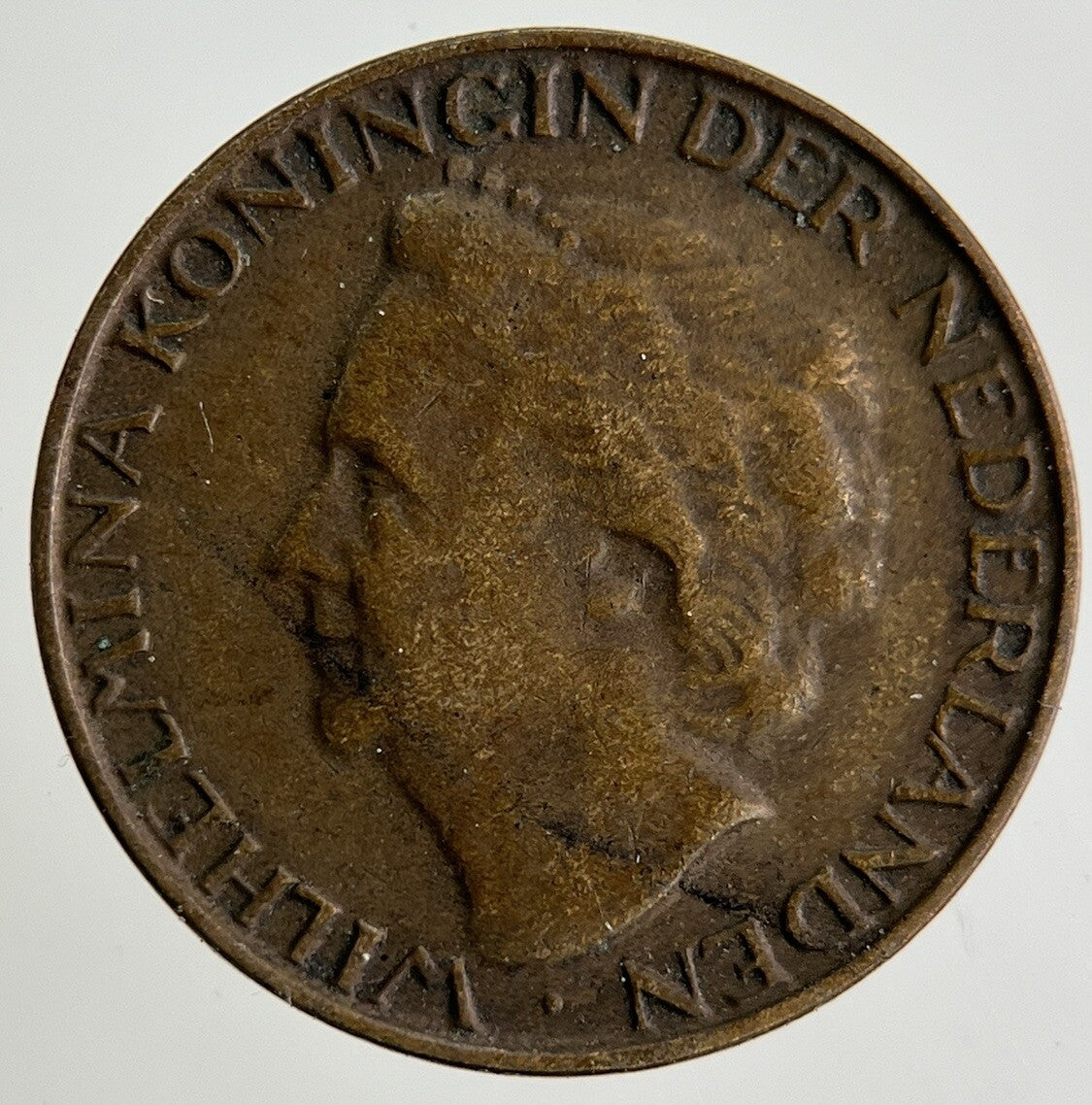1948 Netherlands 1 Cent Coin | Fine Collectable Grade