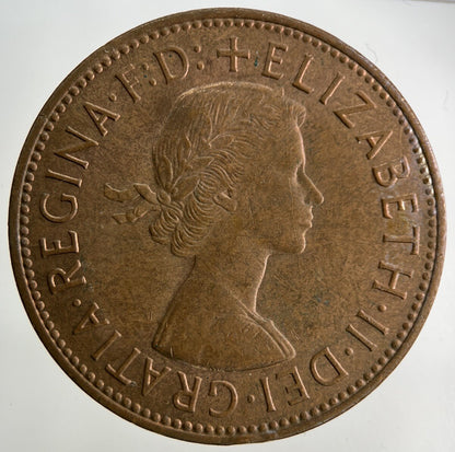 1967 Elizabeth II 2nd One Penny Coin | Fine Collectable Grade
