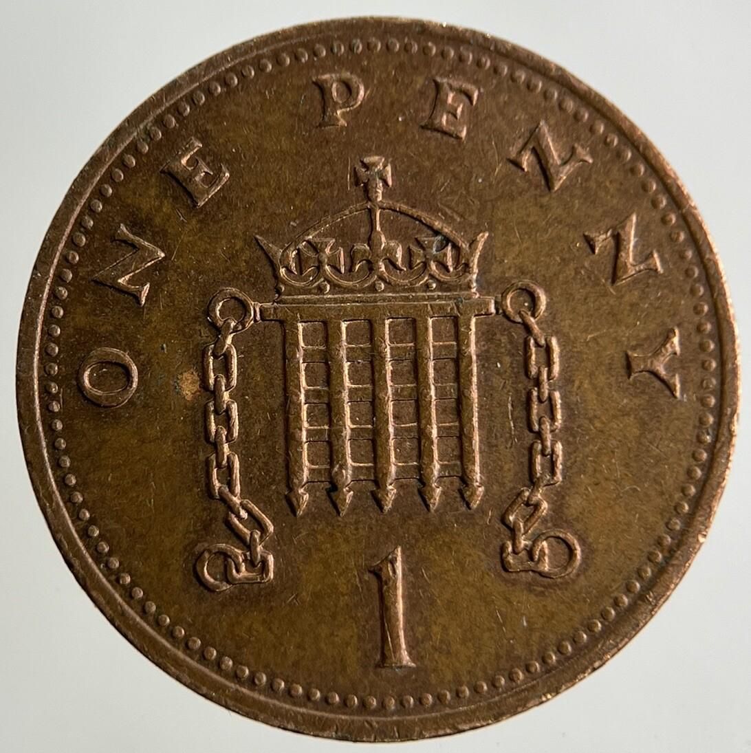 1989 Elizabeth II 2nd 1p One-Pence Coin | Fine Collectable Grade