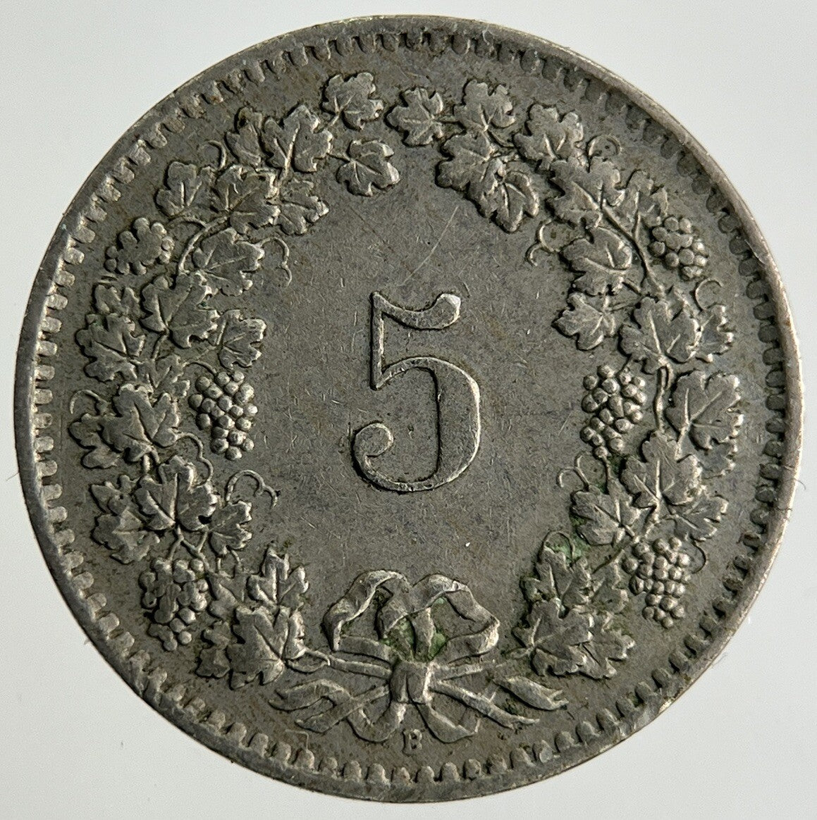 1962 Switzerland Swiss 5 Rappen Coin | Fine Collectable Grade