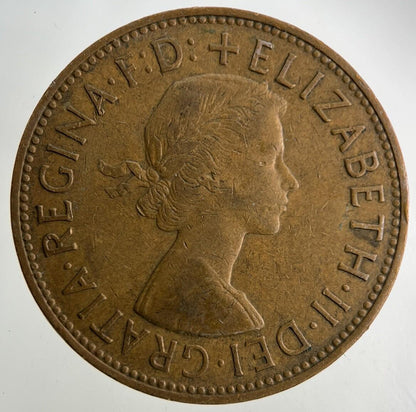 1963 Elizabeth II 2nd One Penny Coin | Fine Collectable Grade