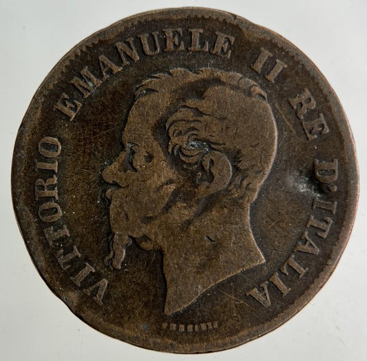 1861 Italy 5 Centesimi Coin | Collectable Grade