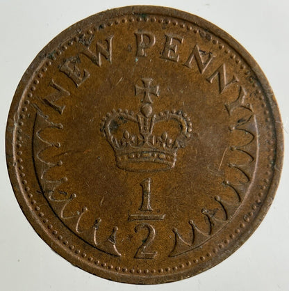 1971 Elizabeth II 2nd Half New Penny Coin | Fine Collectable Grade