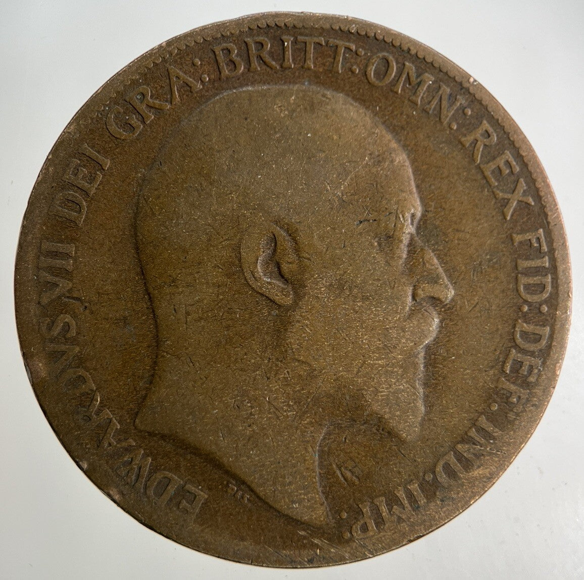 1909 Edward VII One Penny Coin | Collectable Grade