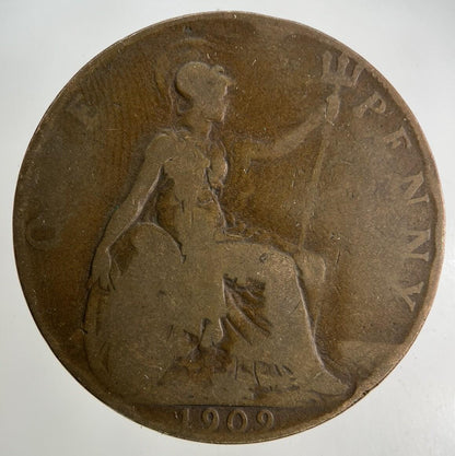 1909 Edward VII One Penny Coin | Collectable Grade