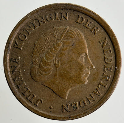 1962 Netherlands 1 Cent Coin | Fine Collectable Grade