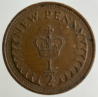 1971 Elizabeth II 2nd Half New Penny Coin | Fine Collectable Grade