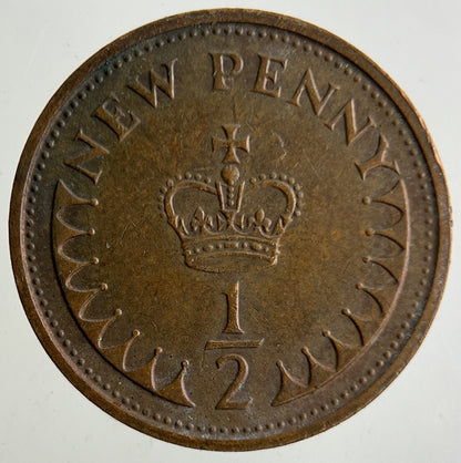 1974 Elizabeth II 2nd Half New Penny Coin | Fine Collectable Grade