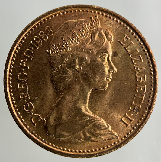 1983 Elizabeth II 2nd 1p One-Pence Coin | Fine Collectable Grade