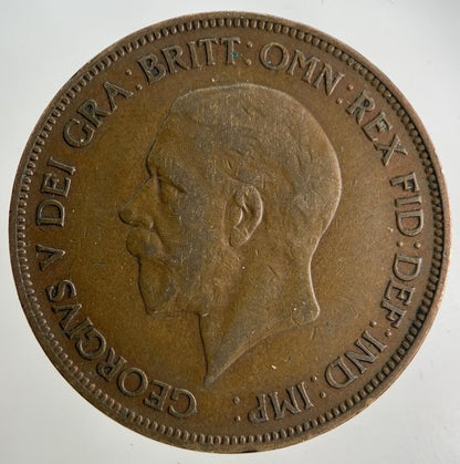 1936 George V One Penny Coin | Collectable Grade