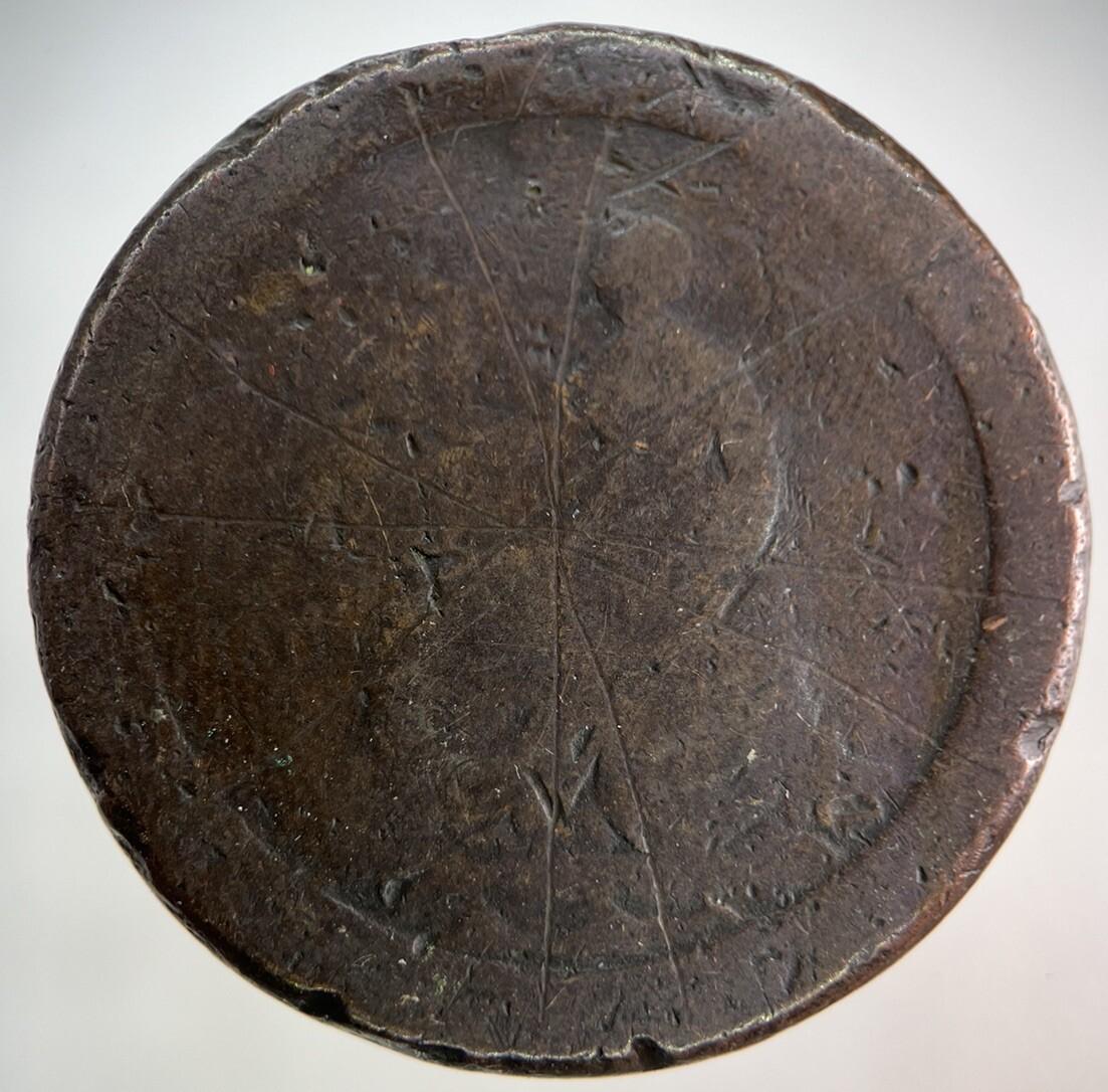 1797 George III 3rd Cartwheel One Penny Coin | Fair Grade