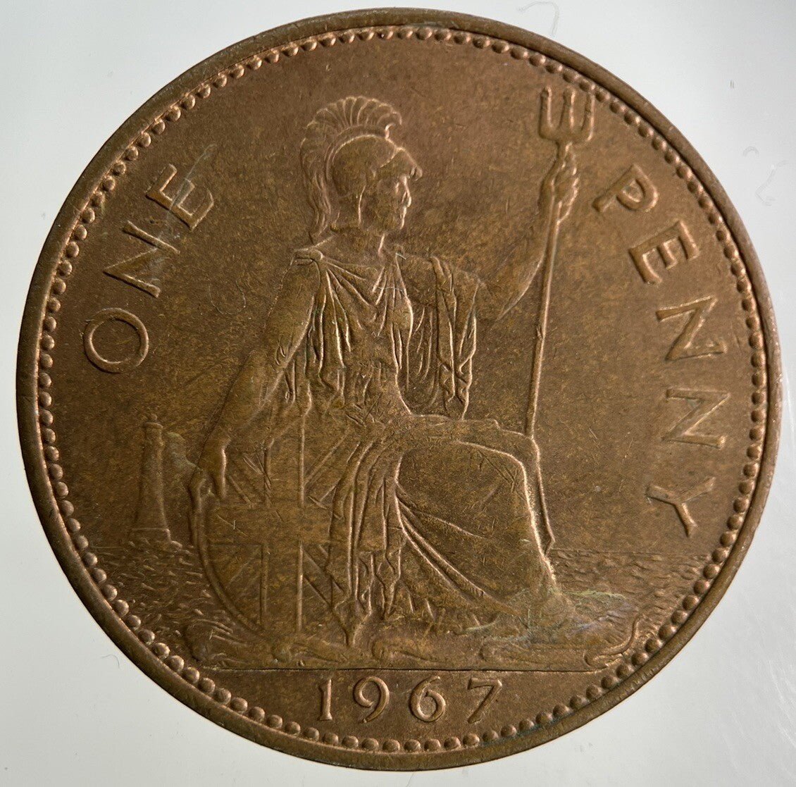 1967 Elizabeth II 2nd One Penny Coin | Fine Collectable Grade
