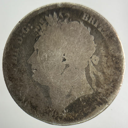 1825 George IV Shilling Silver Coin | Collectable Grade