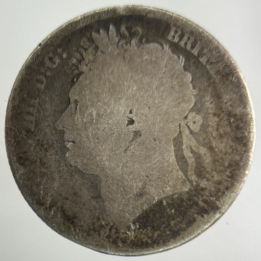 1825 George IV Shilling Silver Coin | Collectable Grade