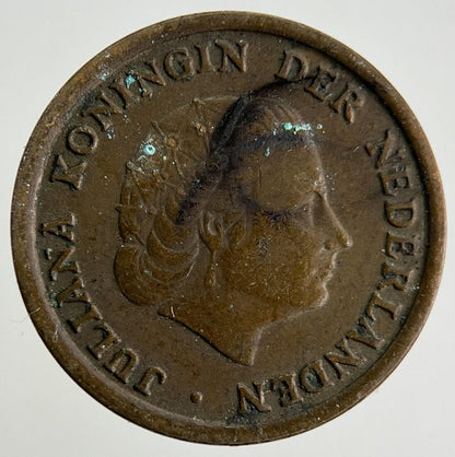 1953 Netherlands 1 Cent Coin | Fine Collectable Grade