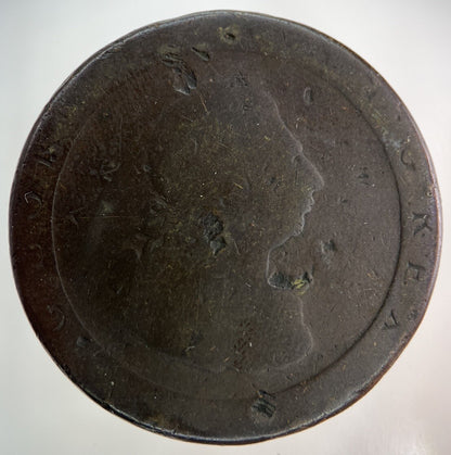 1797 George III 3rd Cartwheel One Penny Coin | Fair Grade