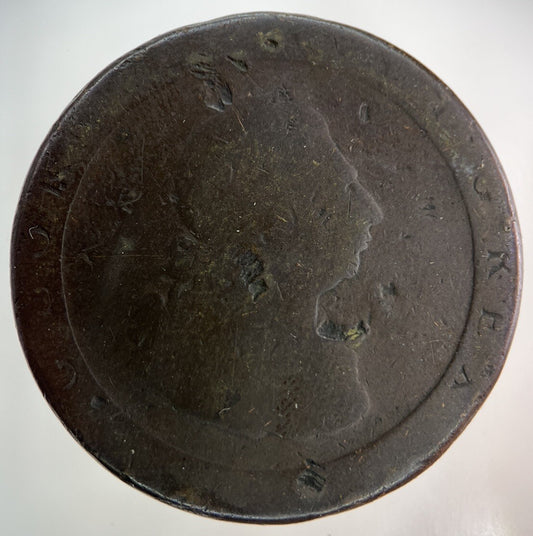 1797 George III 3rd Cartwheel One Penny Coin | Fair Grade