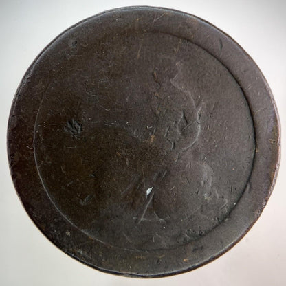 1797 George III 3rd Cartwheel One Penny Coin | Fair Grade