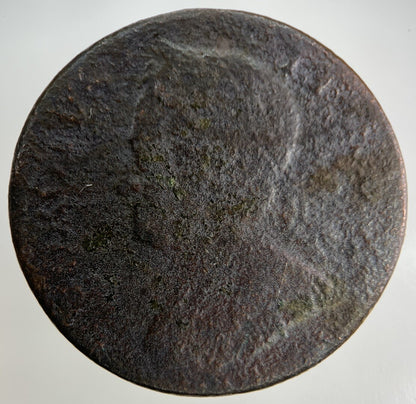 1752 George II 2nd Half-Penny Coin | Fair Grade