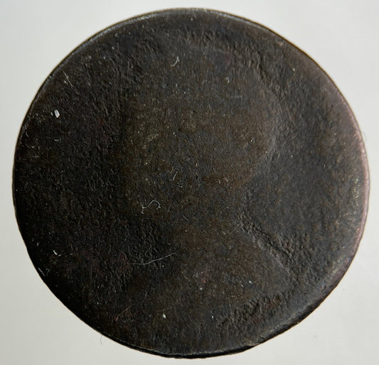 British George II 2nd Farthing Coin | Fair Grade