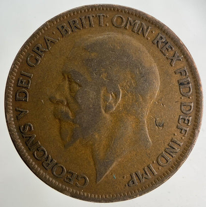 1927 George V One Penny Coin | Collectable Grade