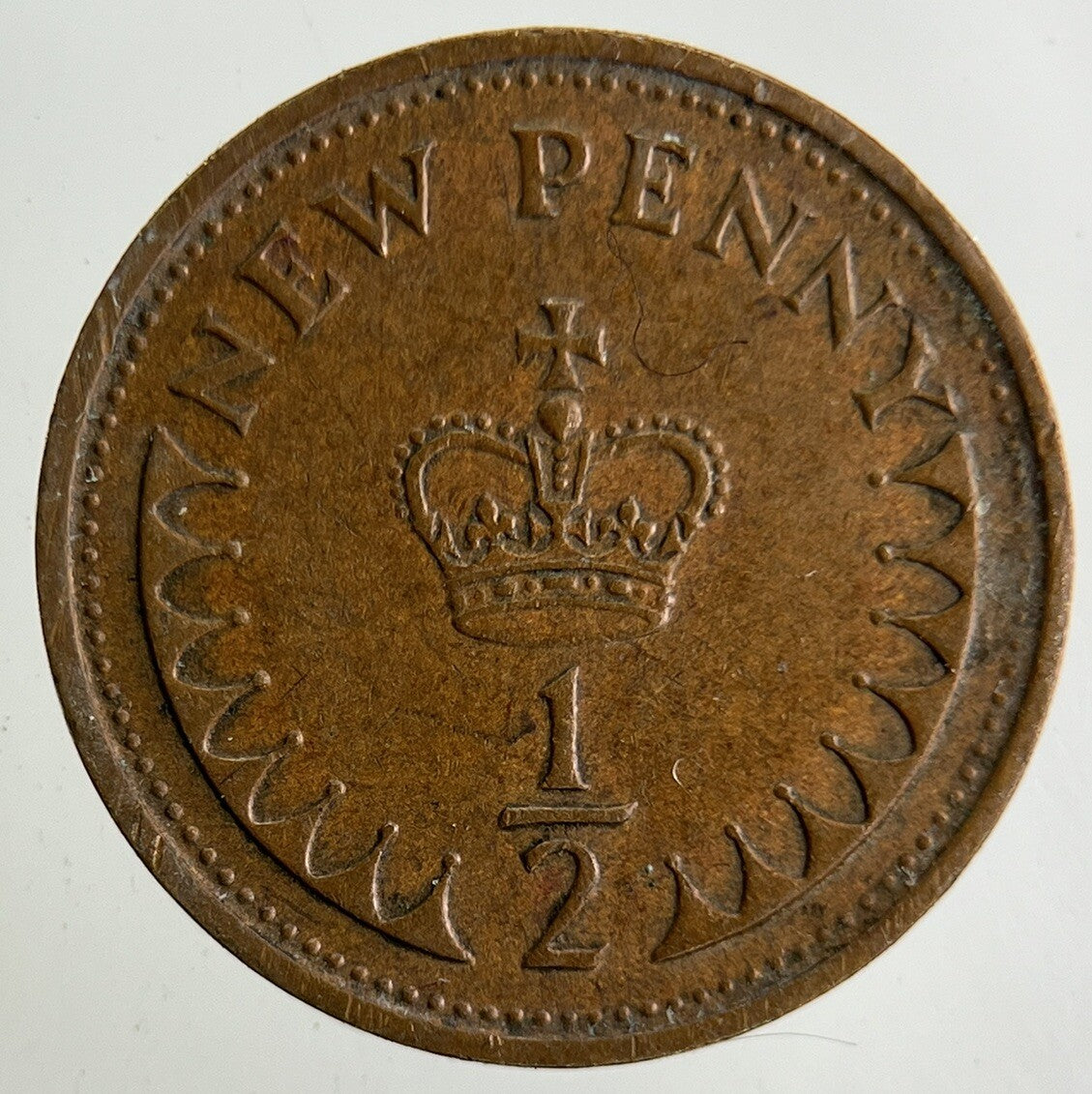 1971 Elizabeth II 2nd Half New Penny Coin | Fine Collectable Grade