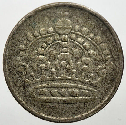 1955 Sweden 25 Ore Silver Coin | Collectable Grade | a7278