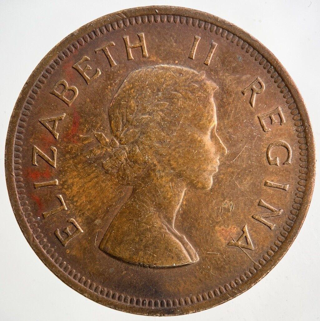 1955 South Africa One Penny Coin | Fine Collectable Grade