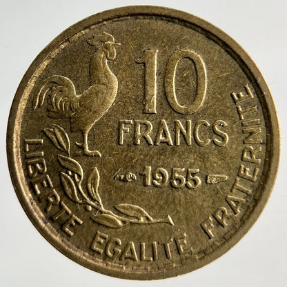 1955 France 10 Francs Coin | Fine Collectable Grade