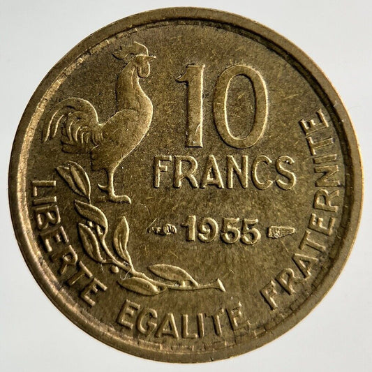 1955 France 10 Francs Coin | Fine Collectable Grade