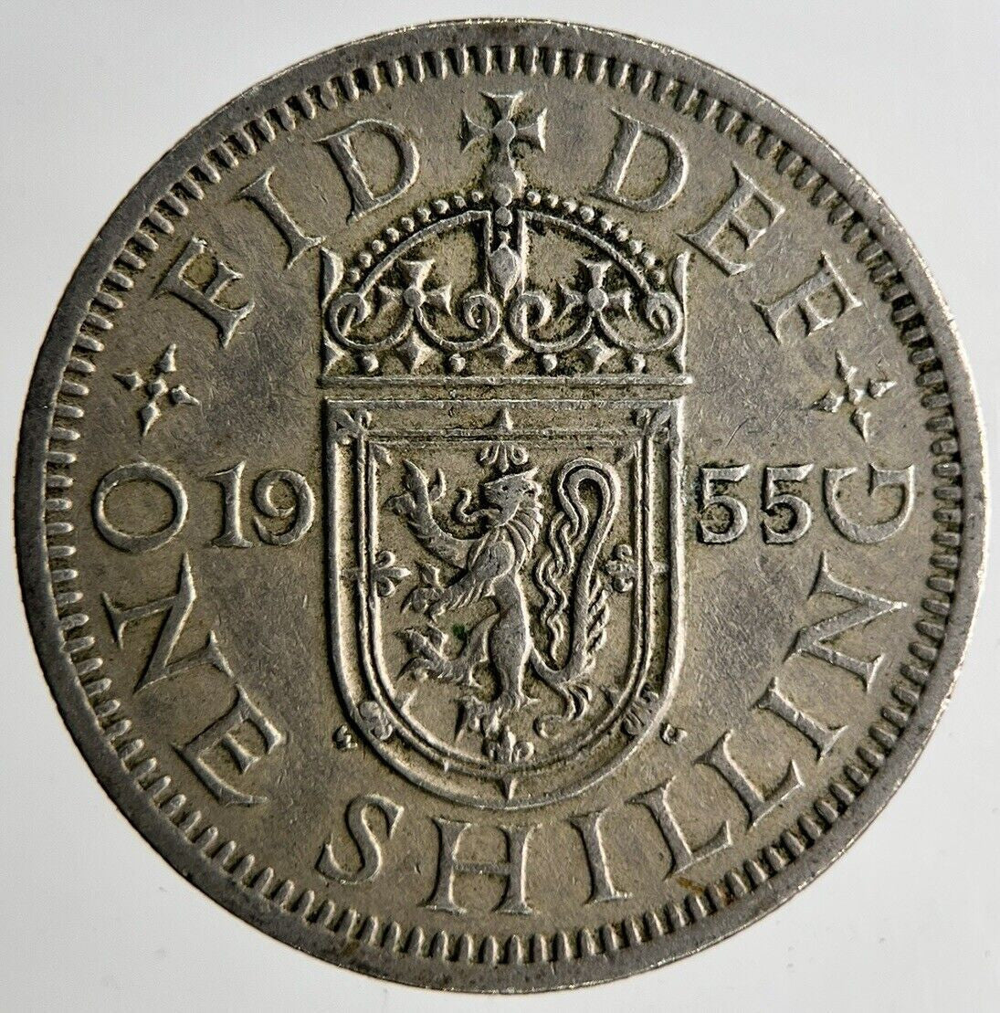 1955 Elizabeth II One Shilling Coin | Fine Collectable Grade