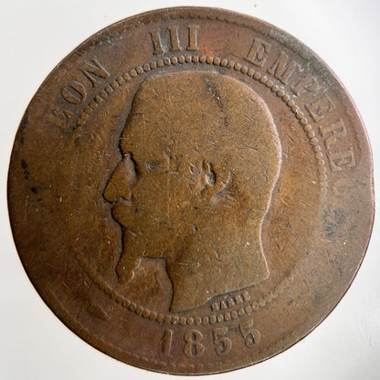 1955 France 10 Centimes Coin | Collectable Grade