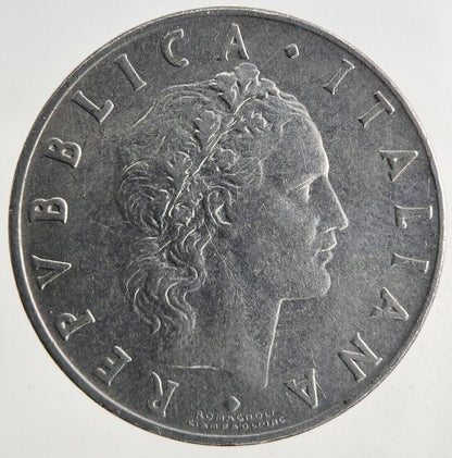 1955 Italy 50 Centesimi Coin | Fine Collectable Grade