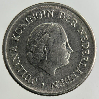 1955 Netherlands 25 Cents Coin | Fine Collectable Grade