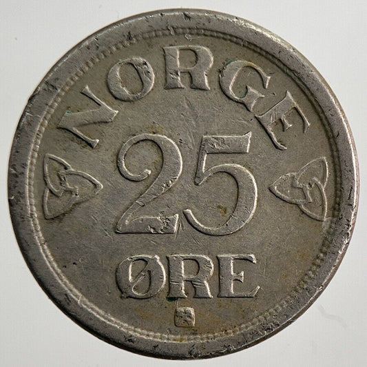1955 Norway 25 Ore Coin | Fine Collectable Grade | a7008