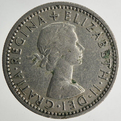 1956 Elizabeth II 2nd Sixpence Coin | Fine Collectable Grade