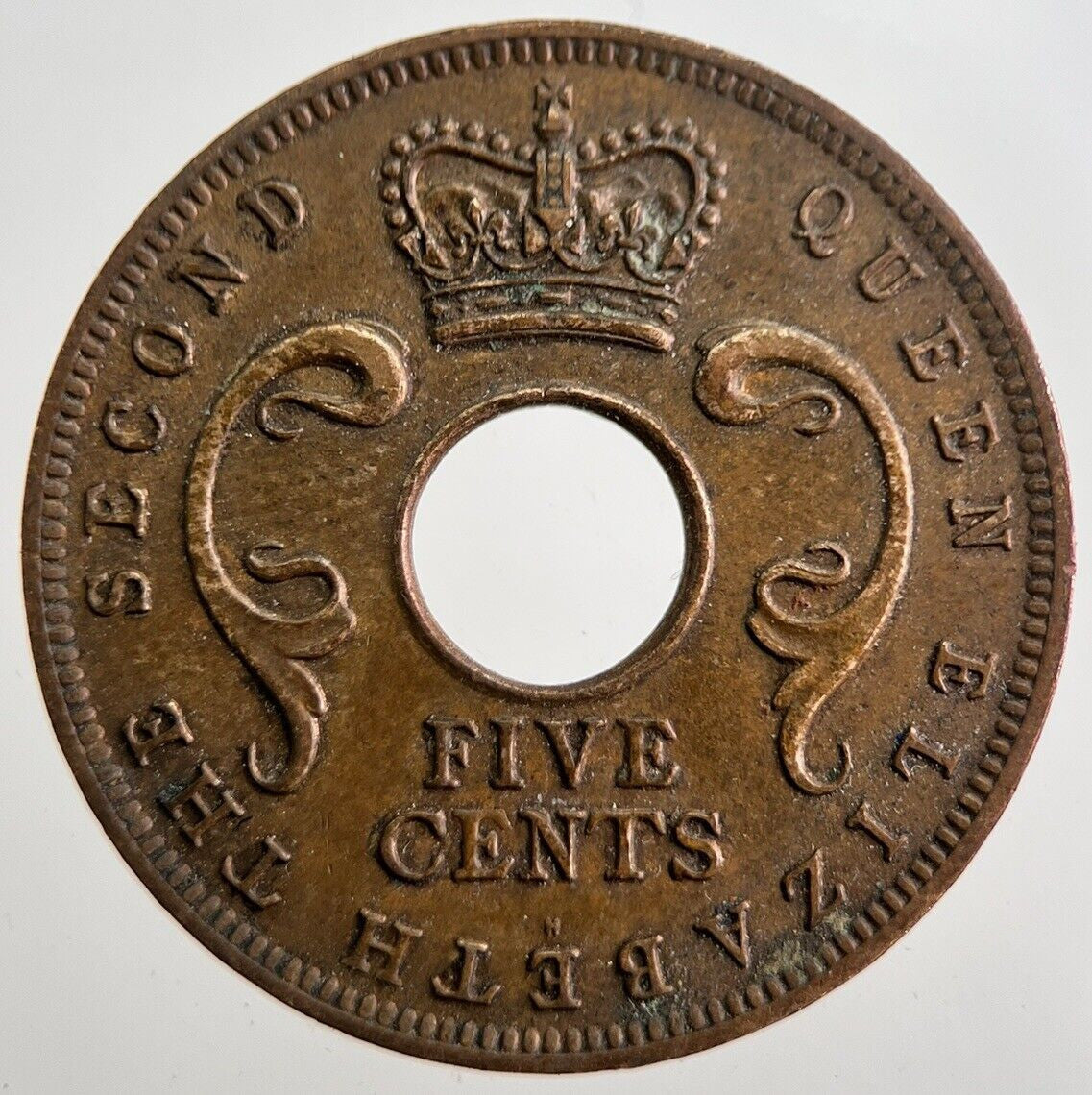 1956 East Africa 5 Five Cents Coin | Very High Grade | a7556