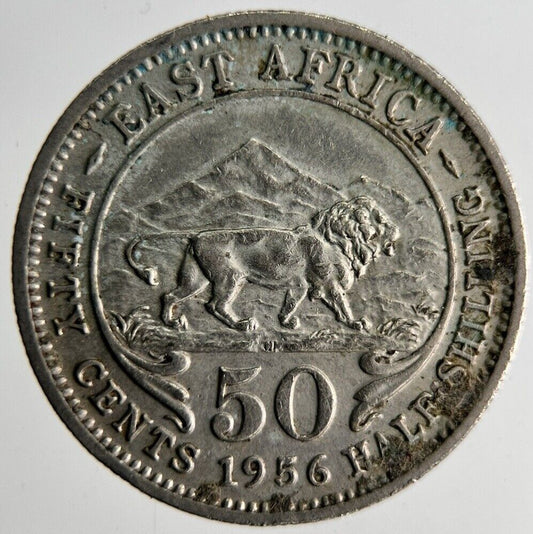 1956 East Africa 50 Cents Coin | Fine Collectable Grade