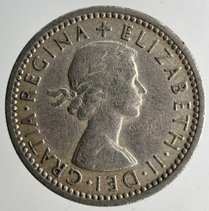 1956 Elizabeth II 2nd Sixpence Coin | Fine Collectable Grade