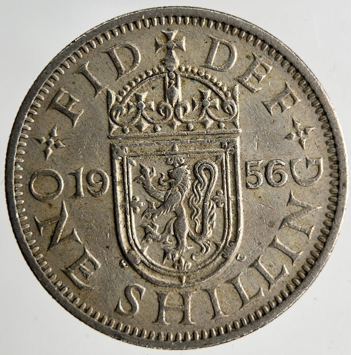 1956 Elizabeth II One Shilling Coin | Fine Collectable Grade
