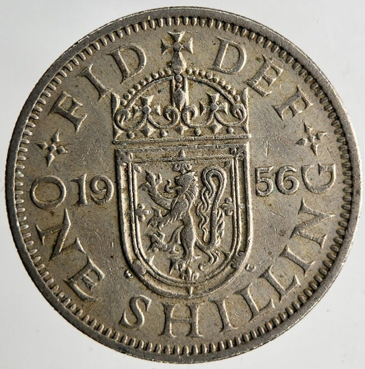 1956 Elizabeth II One Shilling Coin | Fine Collectable Grade