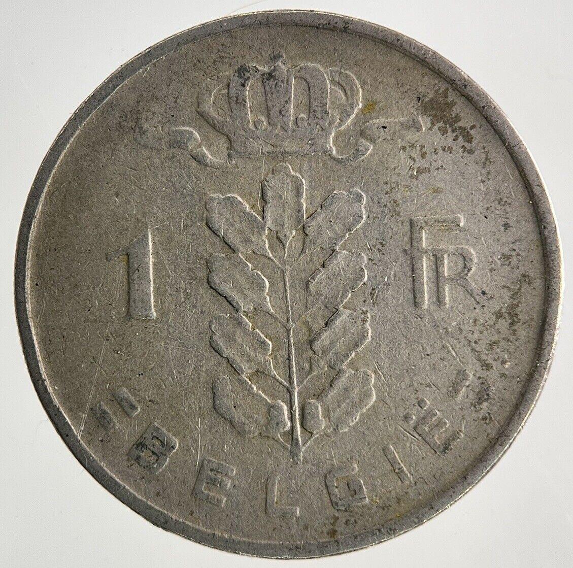 1956 Belgium 1 Franc Coin | Collectable Grade