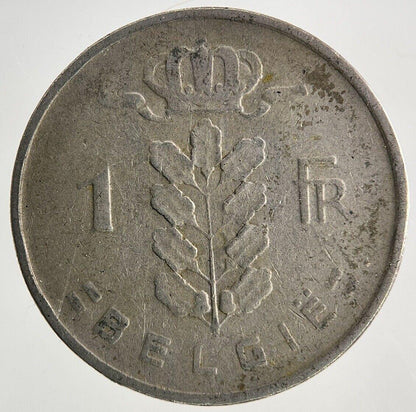 1956 Belgium 1 Franc Coin | Collectable Grade