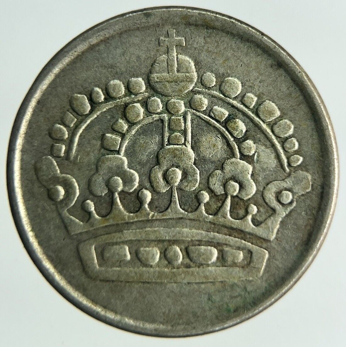 1956 Sweden 25 Ore Silver Coin | Fine Collectable Grade