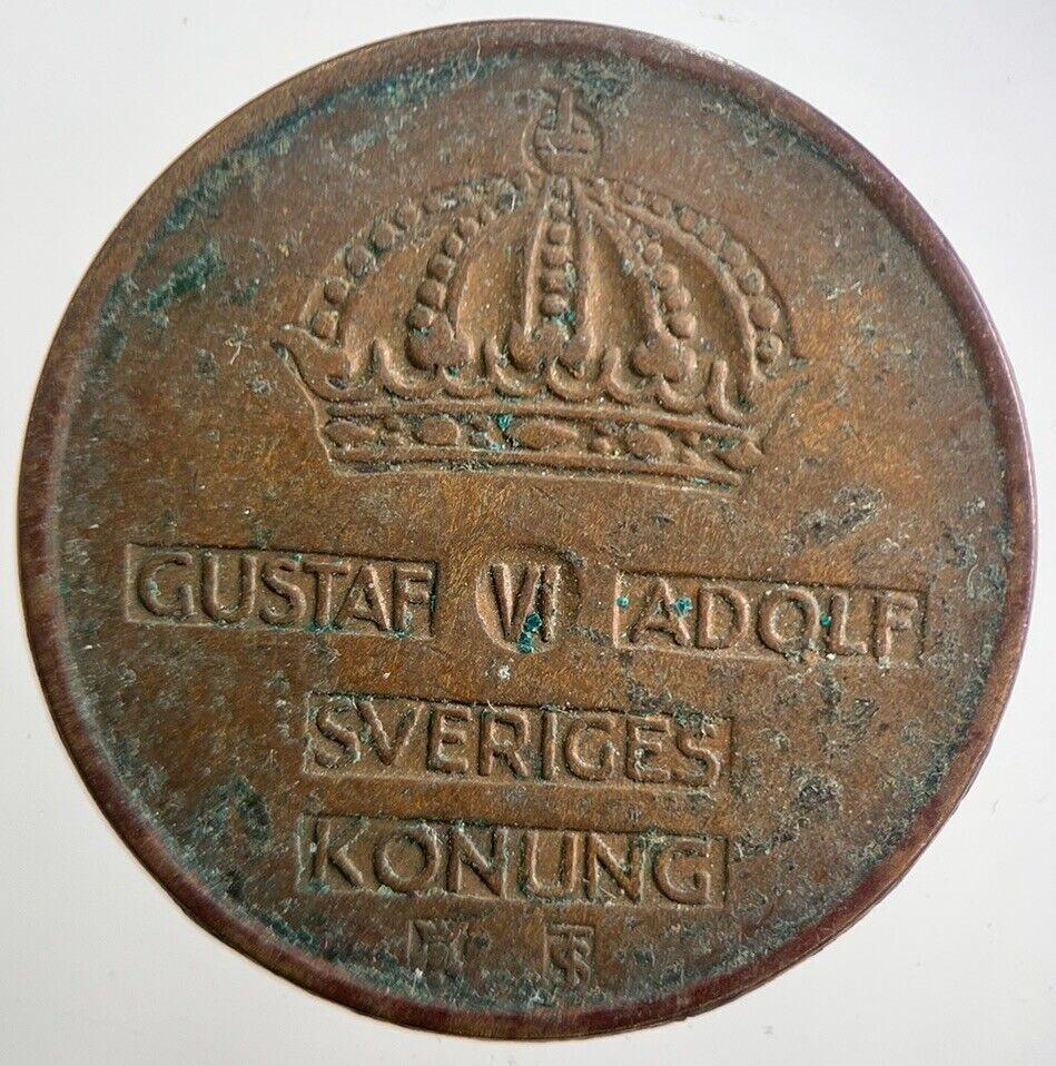 1956 Sweden 5 Ore Coin | Very High Grade | a4887