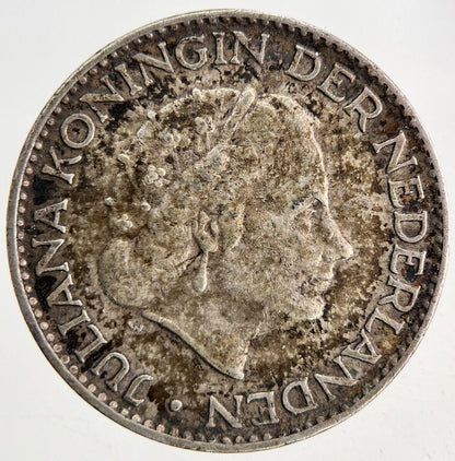1956 Netherlands 1 Gulden Silver Coin | Very High Grade