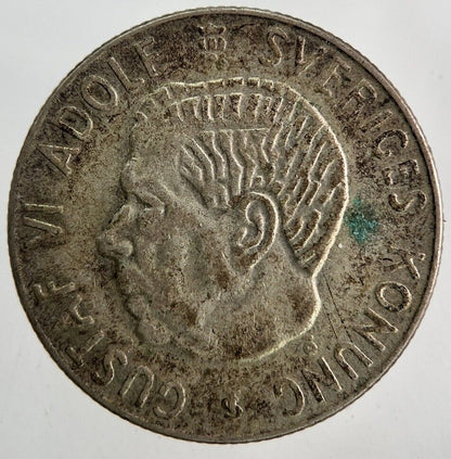 1956 Sweden 1 Krona Silver Coin | Collectable Grade