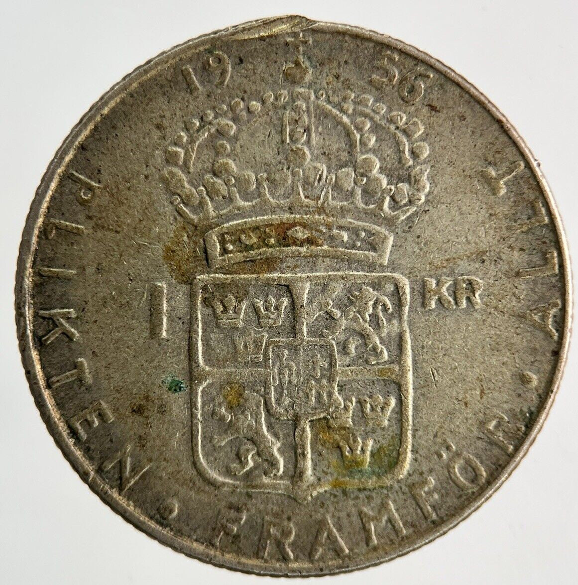 1956 Sweden 1 Krona Silver Coin | Collectable Grade