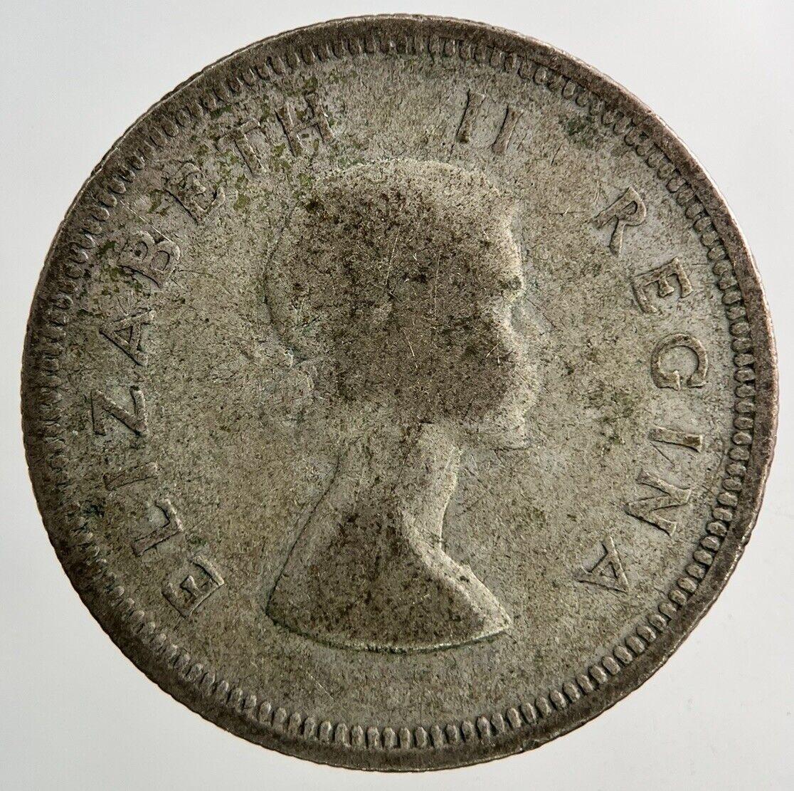 1956 South Africa Florin Silver Coin | Fair Grade